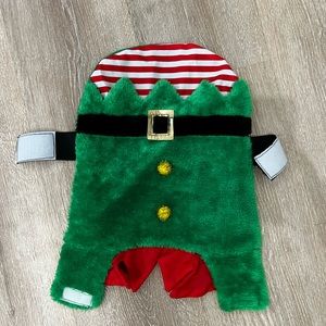 Dog elf outfit
